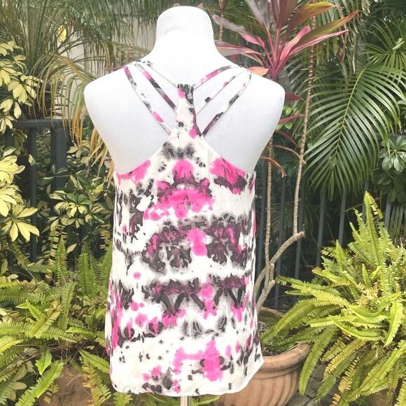 Parker Color Splash Sleeveless Silk Blouse - Picture 4 of 8